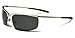 Xloop Metal Boating Driving Sunglasses (Silver)