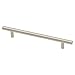 Liberty P02101-SS-C Bauhaus 6-5/16 in. (160mm) Kitchen Cabinet Hardware Drawer Handle Bar Pull, Stainless Steel