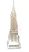 6 Inch Chrysler Building Statue Figurine Souvenirs from New York City NYC silver