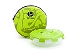 Stylish Sleeved Amazing LEAK-PROOF LUNCH SALAD BOWL- Ideal Size For You- 100% Microwave+ Dishwasher Safe- Healthy Lunch- Easy To Clean & Dry