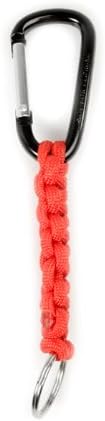 Paracord Keychain Red