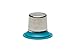 Jarware Cocktail Shaker Lid for Regular Mouth Mason Jars, Blue