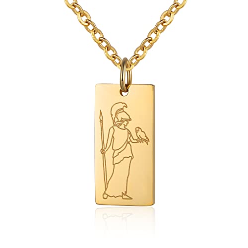 Susook Goddess Necklace for Women 18K Gold Plated