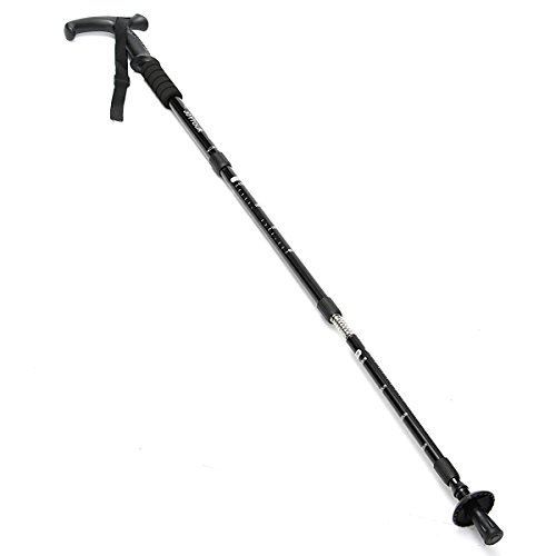 Rod - Section Hiking Walking Climbing Stick Trekking Pole Adjustable Cane Alpenstock - Magnetic Celestial - 1PCs