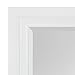 Kate and Laurel Whitley Large Framed Rectangle Wall Mirror, 29.5x41.5 White