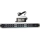 WS-POE-12-48v60w 12 Port Passive Power over Ethernet PoE Injector for Low Power 802.3af Devices Like Cameras, IP Phones, Access Points, Add PoE to any Switch