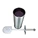 Huji Stainless Steel Toilet Brush and Holder for Bathroom (1, Stainless Steel Toilet Brush)