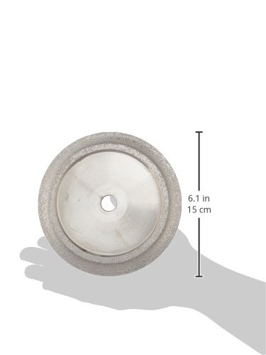 Toolocity PWBT0060 6-Inch Brazed Diamond Profile Wheel for Tile 3/8-Inch Radius