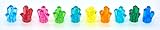 LEGO Power Miners Power Crystals in 10 Different Colors (Includes Rare and Retired Colors)