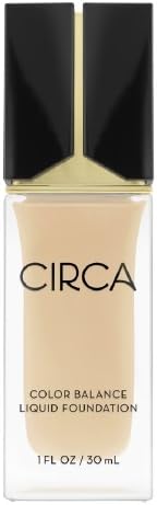 Circa Beauty Color Balance Liquid Foundation, 01 Natural Vanilla, 1 fl oz