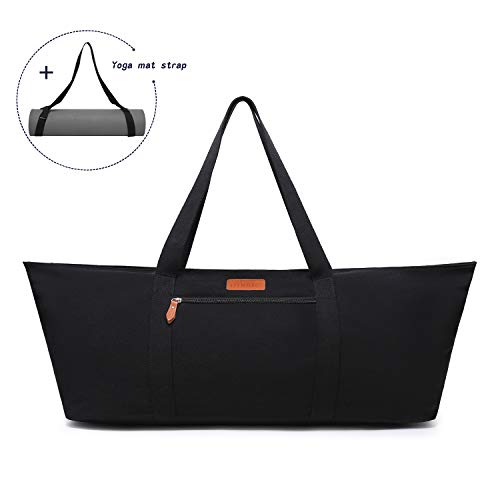 ELENTURE-Large-Yoga-Mat-Tote-Bag-Yoga-Carrier-Sling-Bag-with-Multi-Functional-Storage-Pockets-for-Sports-Gym-Pilates