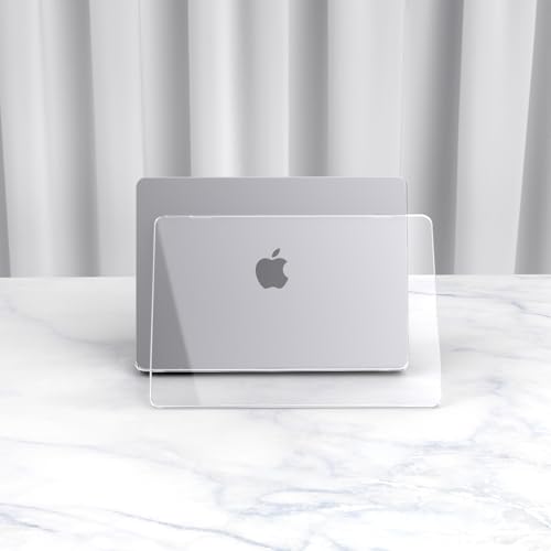 eleger Case Compatible with MacBook Neo 13 Inch A18 Pro A3404, 2026 Released, Protective Case for Mac Book Neo 13 Inch, Transparent Crystal