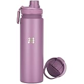 Cubitt Hydro Bottle 24 oz – Insulated Steel, 2 Leak-Proof Lids, Cold 24h/Hot 12h – Dusty Mauve