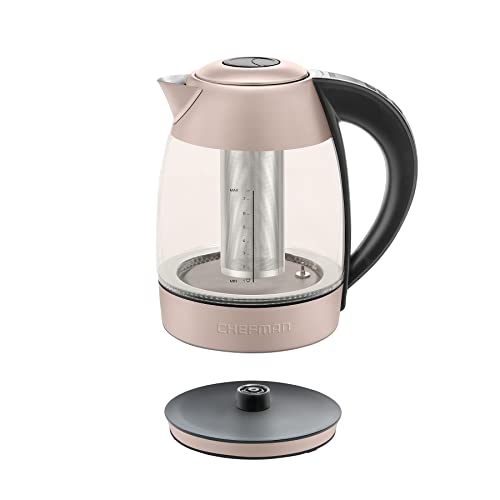 Chefman Digital Electric Kettle with Rapid 3 Minute Boil Technology