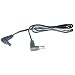Philmore 6-ft DC Power Cable Cord with 2 Right Angle 2.5 x 5.5mm Male Plugs; 48-1062