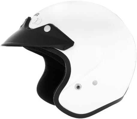 Cyber Helmets U-6 Solid Helmet , Size: XS, Primary Color: White, Distinct Name: White, Helmet Category: Street, Helmet Type: Open-face Helmets, Gender: Mens/Unisex 641250