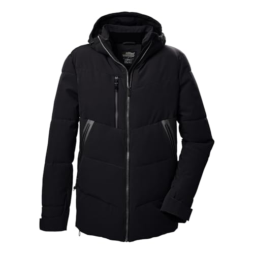 killtec Homme Veste matelassée/fonctionnelle avec capuche KOW 1 MN QLTD JCKT, schwarz, 3XL, 41837-000