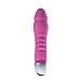 Adam's gift King Kong 4 Gentleman Vibrator Silicone Waterproof 7-speed sex toy Dildos for female Sexual Stimulator Sex Toys AV vibrators for women.(Pink)