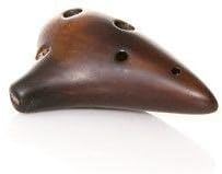 Songbird Strawfire Necklace Ocarina - 6 Holes - Ceramic - F Major (Soprano)