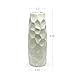 Dr.Cerart White Flower Vase,8.8 Inch Handmade Ceramic Vase for Home Living Room, Wedding and Farmhouse Decoration