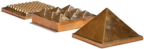 Samriddhi Vastu Brass Pyramid (6 Cm X 7 Cm, Gold) Standard Gold