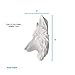 WallCharmers Wolf (White, Mini)