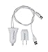 Sobetter TV Antenna 50 Mile Range Amplifier Digital HDTV Antenna Indoor with Detachable Amplified Antenna Power Supply, High Reception Performance Antenna for TV with 9.8-Feet Coax Cable - White