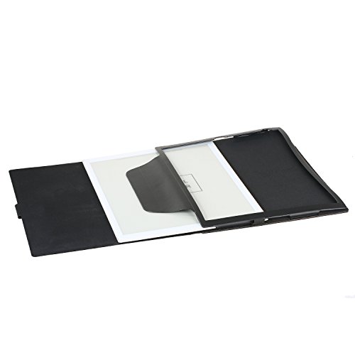 KuRoKo Case for Sony DPT-RP1 Digital Paper,Folio Premium PU Leather Flip case for Sony DPT-RP1/B Digital Paper (Black(B)) - Thumbnail 2