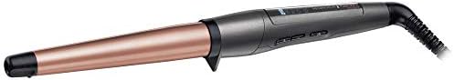 Lockenstab [kegelförmig 19-28mm] Keratin Protect (hochwertige Keramikbeschichtung mit & Mandelöl) -Digitales-Display bis 210°C, natürliche Locken, Spirallocken & Beach Waves, CI83V6