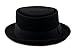 Mens Crushable Wool Felt Porkpie Hat w/Feather