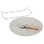 Mainstays 3 Piece 13 Inch Round Oven Pizza Stone Set Includes Large 13 Inch Baking Stone Large Heavy Duty Cast Iron Rack And Pizza Cutter