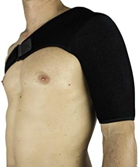 Shoulder Brace - Rotator Cuff Support for Injury Prevention, Dislocated AC Joint, Labrum Tear, Frozen Shoulder Pain, Sprain, Soreness, Bursitis, Tendinitis - 3 sizes by Start Smart (XL)