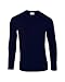 Gildan 64400 Adult L-Sleeve Tee - Navy - M