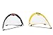 PUGG - 2.5 Foot Small Pop Up Soccer Goal Set - Portable Training Futsal Football Net - The Original Pickup Game Goal (Two Goals & Bag)