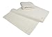 SALBAKOS 100% Turkish Cotton Towels (Ivory, 2 Bath Mats)
