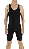 JustinCostume Men's Basic Spandex Tank Unitard Biketard Exercise Wear