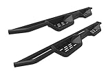 APS Auto Black 6 Inches Tubular Drop Down Style