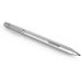 Pen for Microsoft Surface Pro 6, Surface Laptop 2, Surface Go, Surface Pro 4, Surface Pro 3, Surface Book 2, Surface Book 1, Laptop Active Stylus,1024 Levels of Pressure Sensitivity-Metal Silver