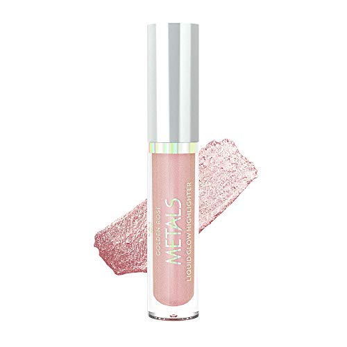 Golden Rose Metals Liquid Glow Highlighter, 02 Rose Gold