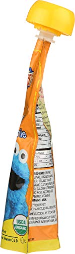 EARTHS BEST ORGANIC PEACH BANANA YOGURT SMOOTHIE, 4.2 OZ