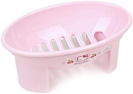 Hello Kitty Pink Standing Soap Holder Dish Oval