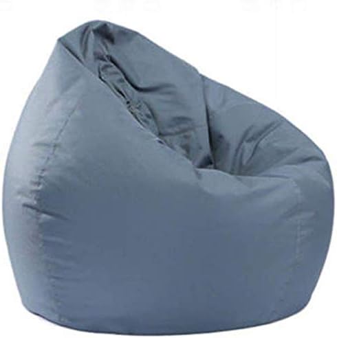 XITOMONI Beanbag Cover Beanbag Cover Case Bean Bag Covers Without Filling Sofa Cover for Pillow Plush Toys (Gray)