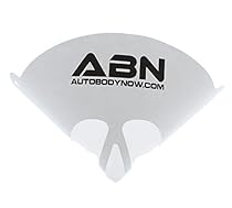 ABN Strainer Cone Funnel with Filter Top 40-Pack &ndash; Disposable 190 Micron Fine Nylon Mesh &ndash; Paint, Automotive, & More