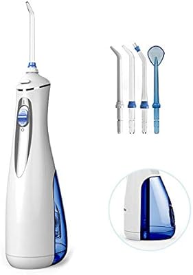 منظف الأسنان الكهربائي لتنظيف الأسنان العائلي للعناية بالأسنان لتقويم الأسنان خزان مياه سعة 600 مل مع 7 فوهات مخصصة مع فرشاة أسنان ذكية عالية التردد قابلة للتعديل 5 أوضاع Amazon Ae