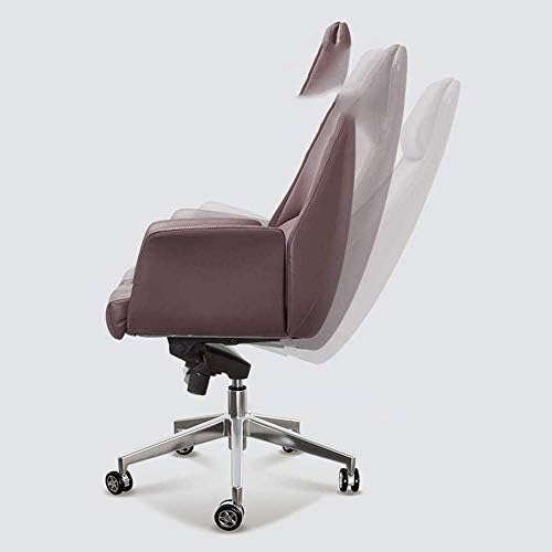 HYY-AA Respaldo Alto Jefe Silla de Oficina de Cuero, de Alta Gama