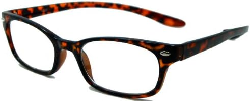 In Style Eyes Rubber Neckin' II Lightweight Reading Glasses With Convenient Neck Hanging Flexible Frame/tortoise/1.50