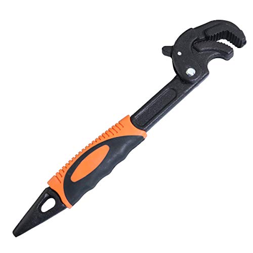Boeray Adjustable Wrench Quick Multi-function Self-Adjusting Spanner Power Grip Pipe Wrench 1.2"-2.4"/30mm-60mm - Thumbnail 4
