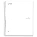 Five Star Wirebound Notebook, 1-Subject, 100 College-Ruled Sheets, 11 x 8.5 Inch Sheet Size, White (72144)