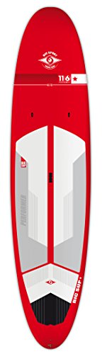 BIC Sport ACE-TEC Performer Sup Stand Up Paddleboard, Gloss Red/White/Grey, 11'6"