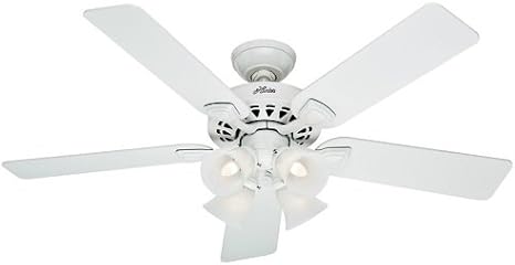 Hunter Refurbished 52 5 Minute White Ceiling Fan Hr28678